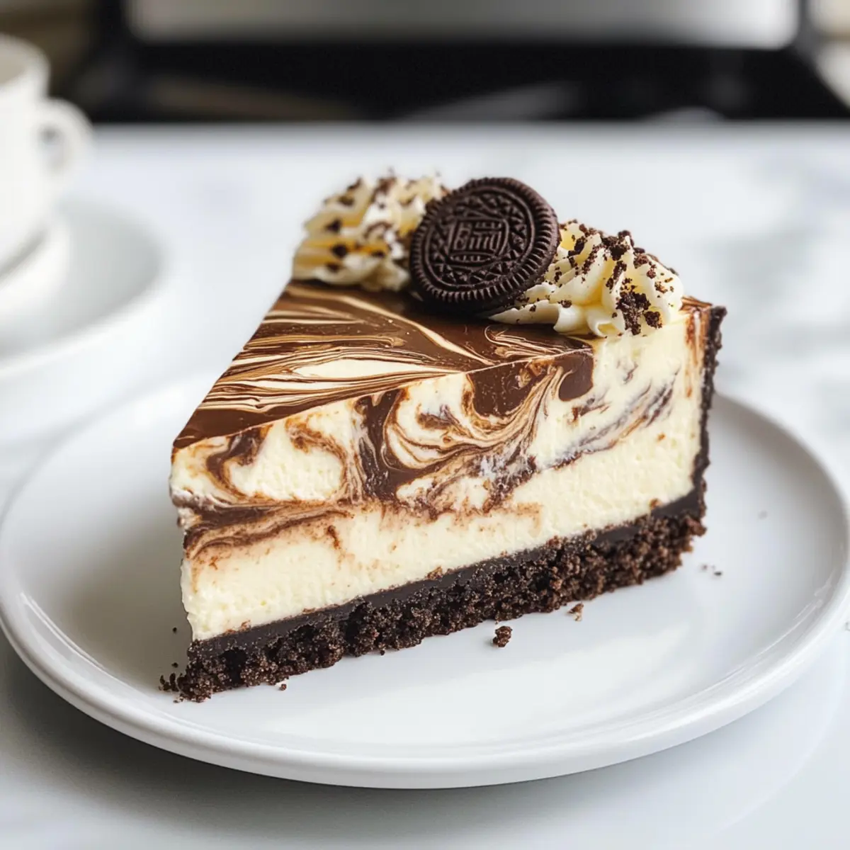 Marmorierte Käsekuchen