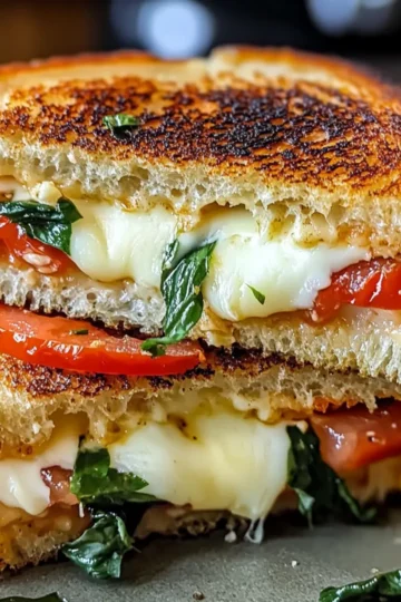 Mediterranes Gegrilltes Käsebrot Rezept