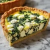 Mediterrane Spinat-Feta-Quiche Rezept