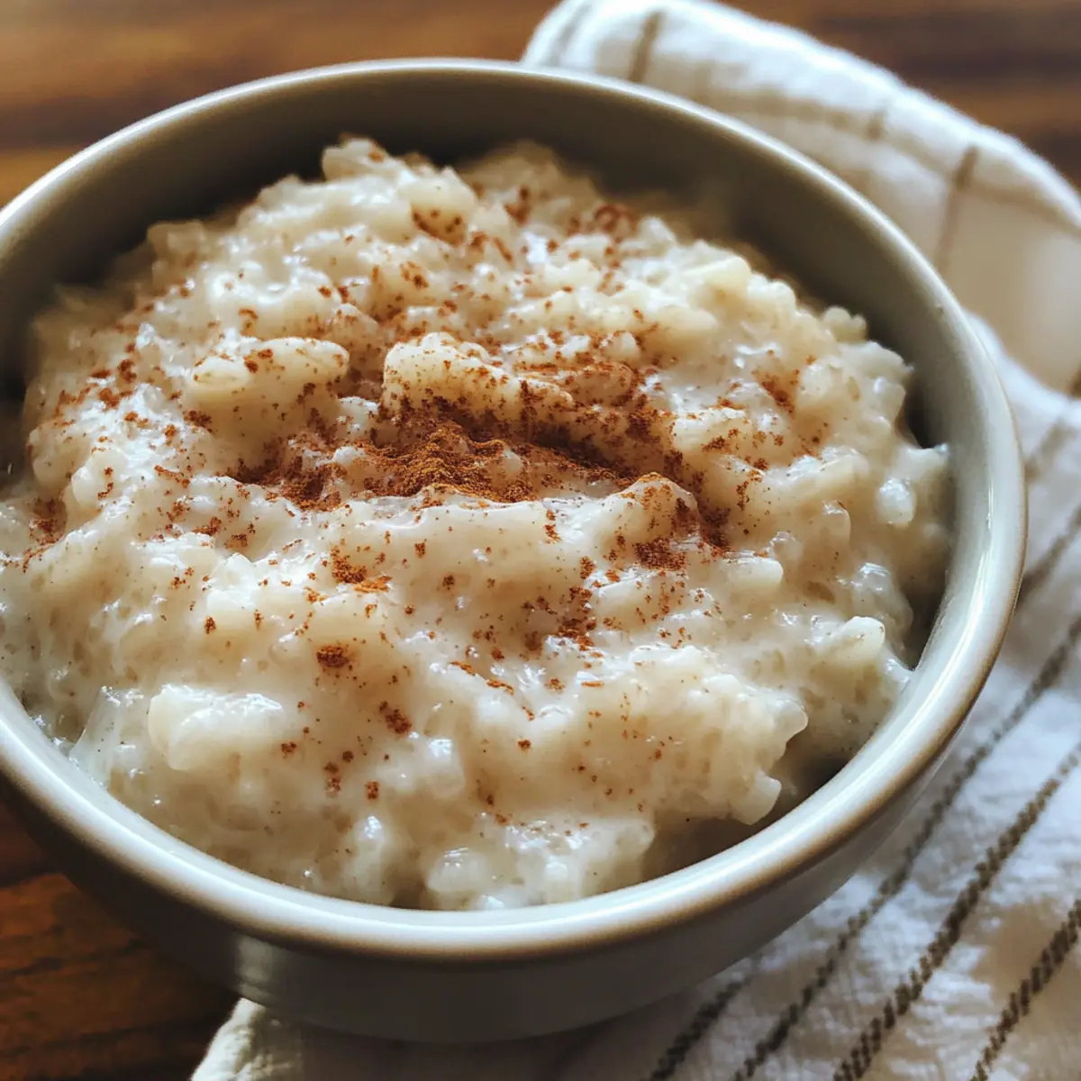 Altmodisches Reispudding Rezept Zutaten: - 1 Tasse Reis - 4 Tassen Milch - 1/2 Tasse Zucker - 1/2 Teelöffel Salz - 1 Teelöffel Vanilleextrakt - 2 Eier - Zimt nach Geschmack - Rosinen (optional) Anleitung: 1. Reis in einem Topf mit 2 Tassen Wasser zum Kochen bringen. Hitze reduzieren und 20 Minuten köcheln lassen, bis das Wasser aufgenommen ist. 2. In einem anderen Topf Milch, Zucker und Salz erhitzen, bis es dampft, aber nicht kocht. 3. Gekochten Reis zur Milchmischung hinzufügen und gut umrühren. 30 Minuten leicht köcheln lassen, dabei gelegentlich umrühren. 4. In einer Schüssel Eier verquirlen und langsam 1 Tasse der Reismischung einrühren. Dann die Mischung zurück in den Topf geben und gut umrühren. 5. Vanilleextrakt, Zimt und Rosinen hinzufügen. 5 Minuten weiterkochen, bis die Puddingkonsistenz erreicht ist. 6. In Schalen füllen und warm oder kalt servieren.