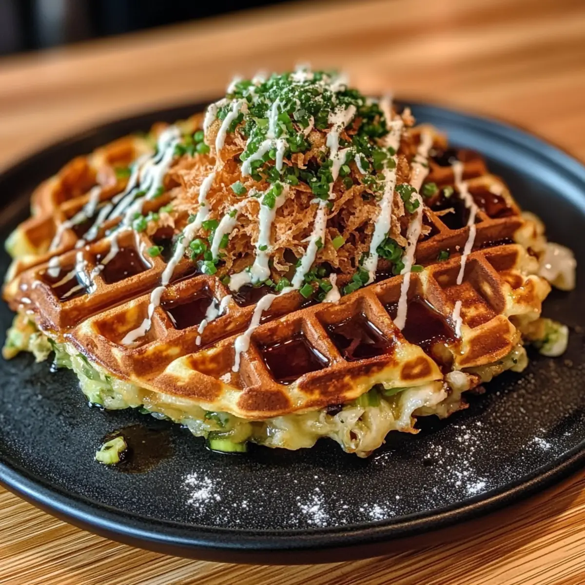 Osaka Okonomiyaki Waffeln: Entdecke ein einzigartiges Rezept