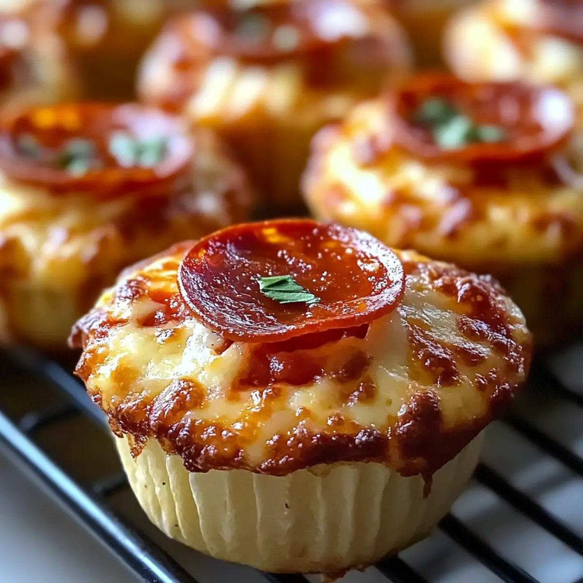Pepperoni Pizza Muffins pvbc3j