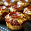 Pepperoni-Pizza-Muffins