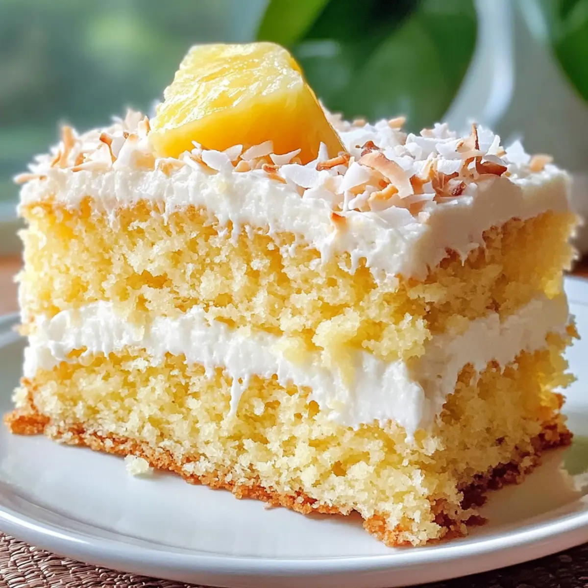 Pineapple Coconut Cake Recipe b9p5u5