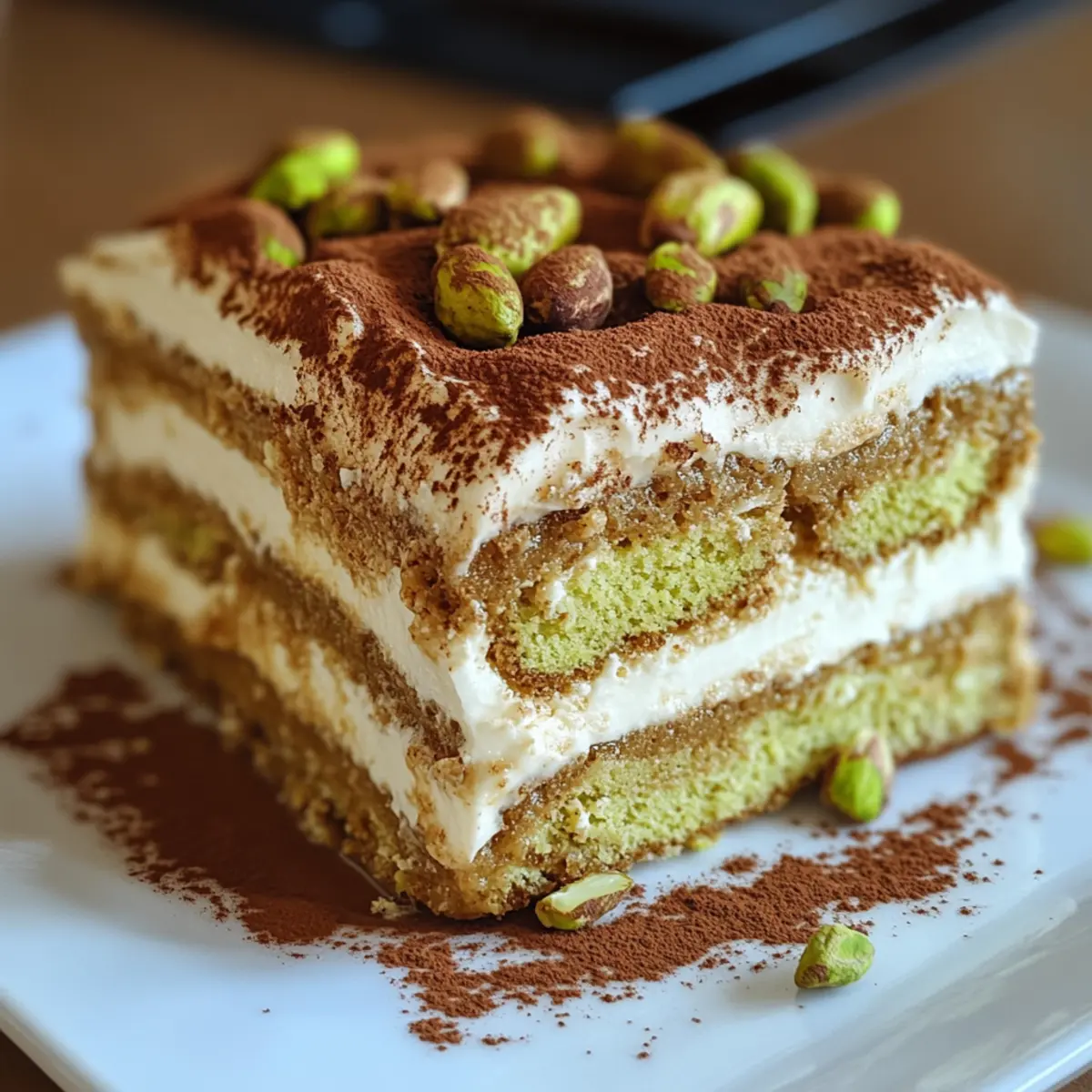 Pistazien-Tiramisu