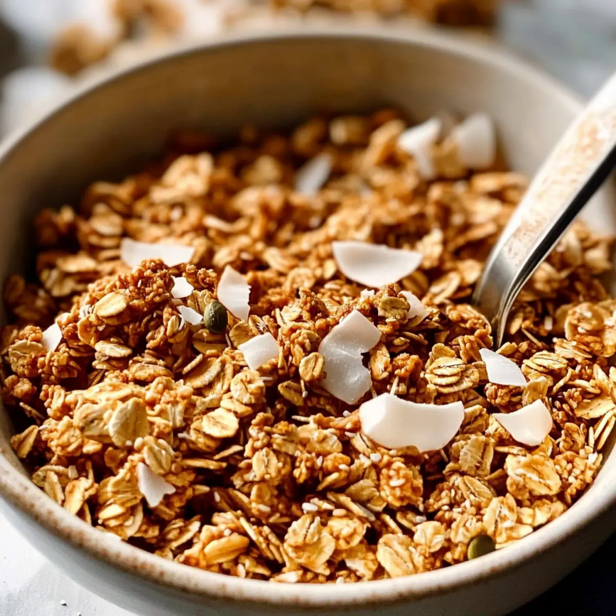 Protein Granola Rezept Zutaten: - 200 g Haferflocken - 100 g Nüsse (z. B. Mandeln, Walnüsse) - 50 g Samen (z. B. Chia, Leinsamen) - 30 g Honig oder Ahornsirup - 50 g Proteinpulver - 1 TL Zimt - Prise Salz - 50 g getrocknete Früchte (z. B. Rosinen, Cranberries) Anleitung: 1. Den Ofen auf 180°C vorheizen. 2. In einer großen Schüssel Haferflocken, Nüsse, Samen, Proteinpulver, Zimt und Salz vermengen. 3. Honig oder Ahornsirup hinzufügen und gut umrühren, bis alles gleichmäßig bedeckt ist. 4. Die Mischung auf einem Backblech verteilen und im Ofen ca. 20-25 Minuten goldbraun backen. Alle 10 Minuten umrühren. 5. Nach dem Abkühlen die getrockneten Früchte hinzufügen und gut vermengen. 6. In einem luftdichten Behälter lagern.