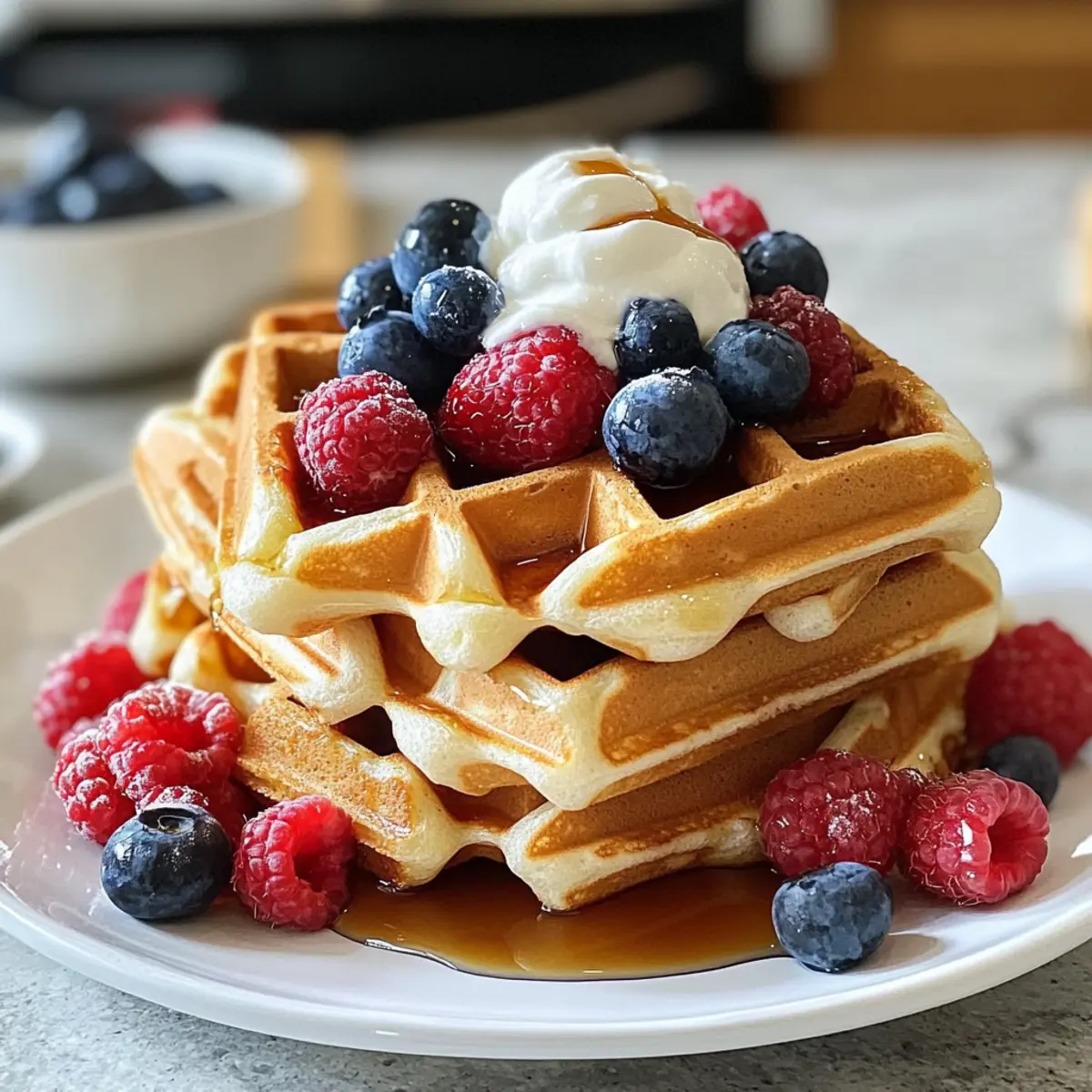 Protein-Waffeln-Rezept – Über 45 Gramm Protein heute