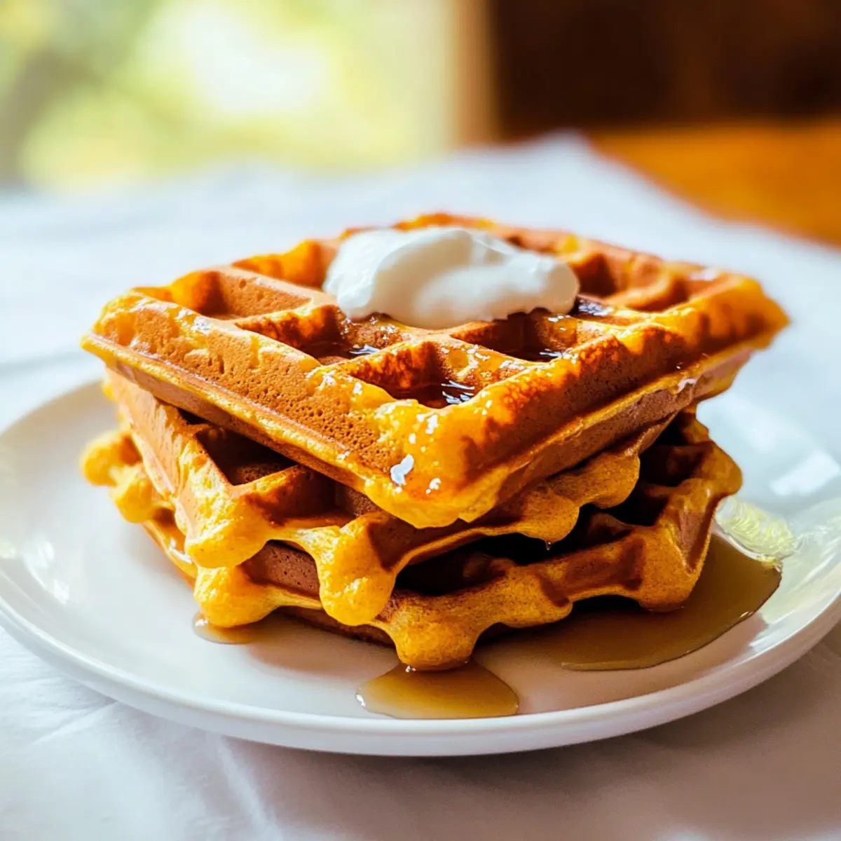 Kürbiswaffeln [35 Minuten]