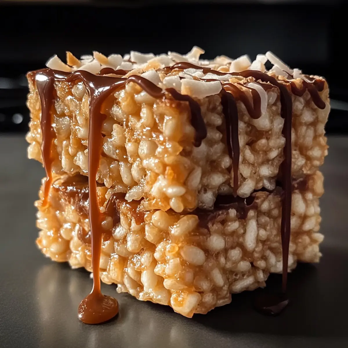 Samoa Reis Krispie Leckereien idrhws