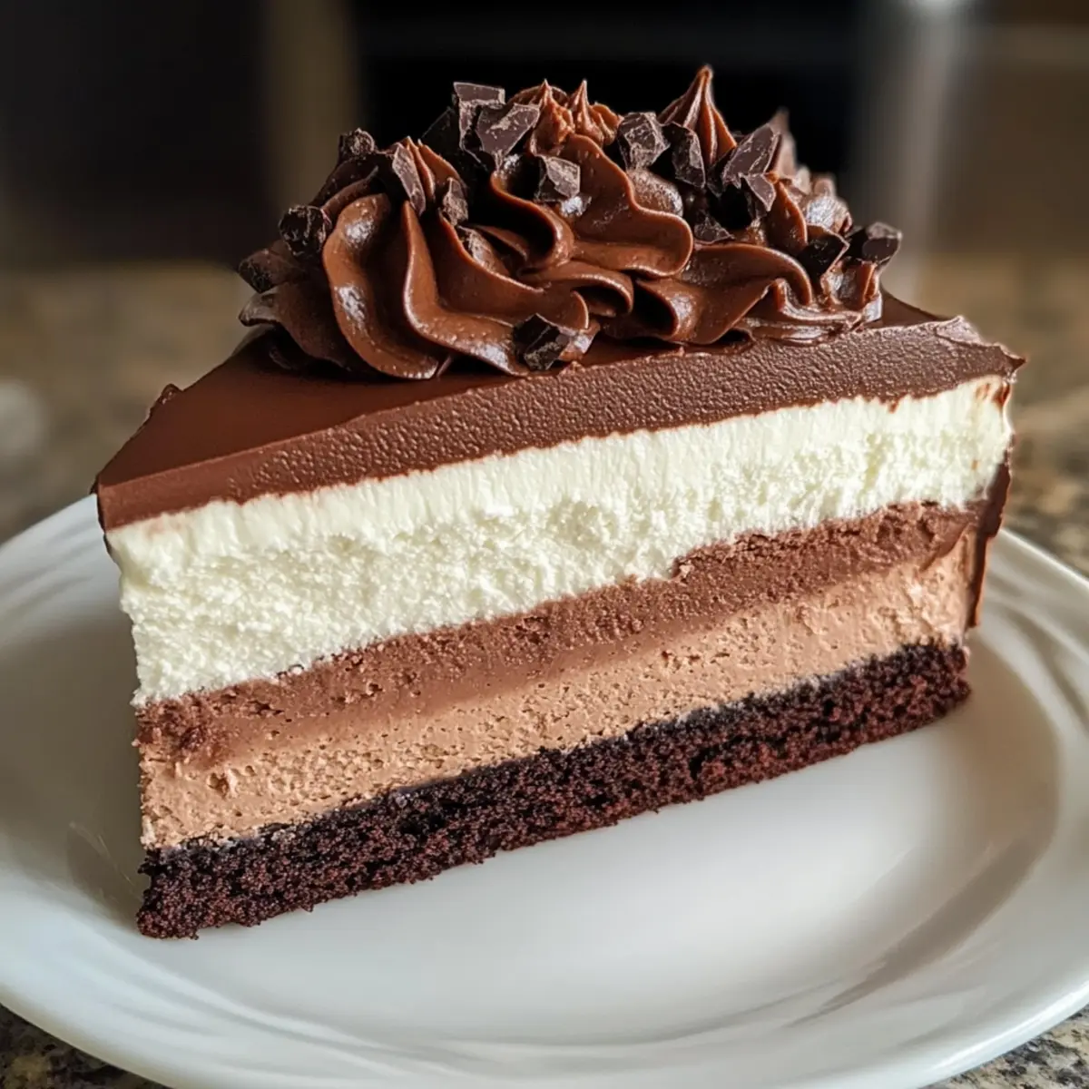 Triple Chocolate Mousse Cake pn8z6r