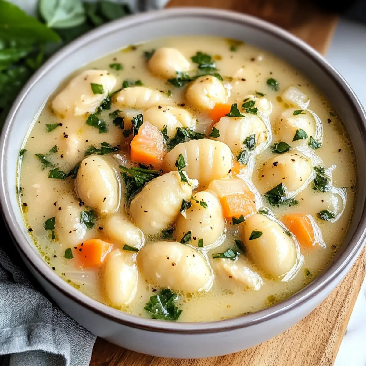 Wunderbare Crockpot HA¤hnchen Gnocchi Suppe fA¼r HerzenswA¤rme jckb3m