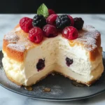 Dreifach Schokoladenmousse Kuchen für Schokoladenliebhaber
