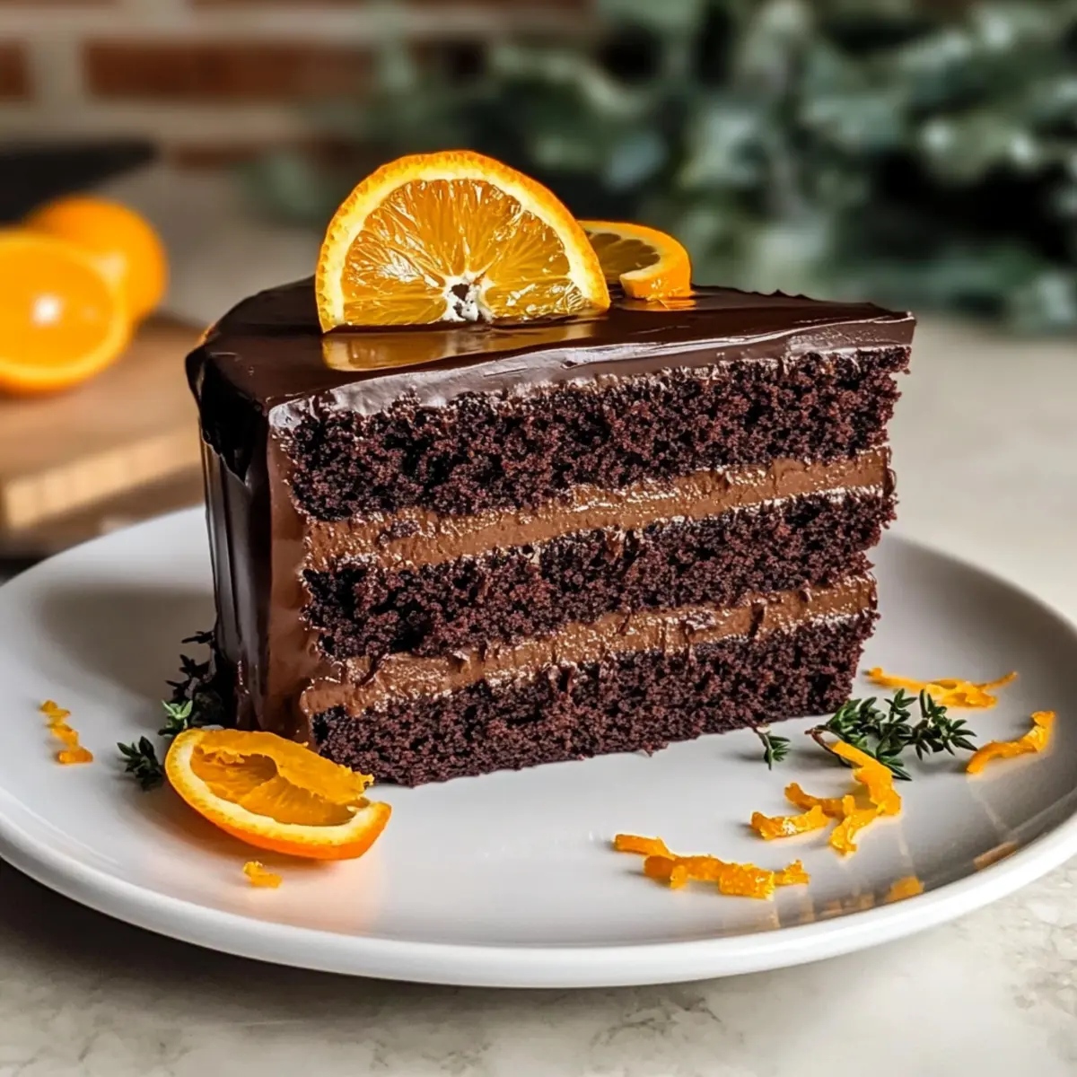 Chocolate Orange Cake mj01eq