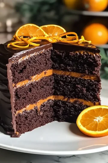 Schokoladen-Orangen-Kuchen