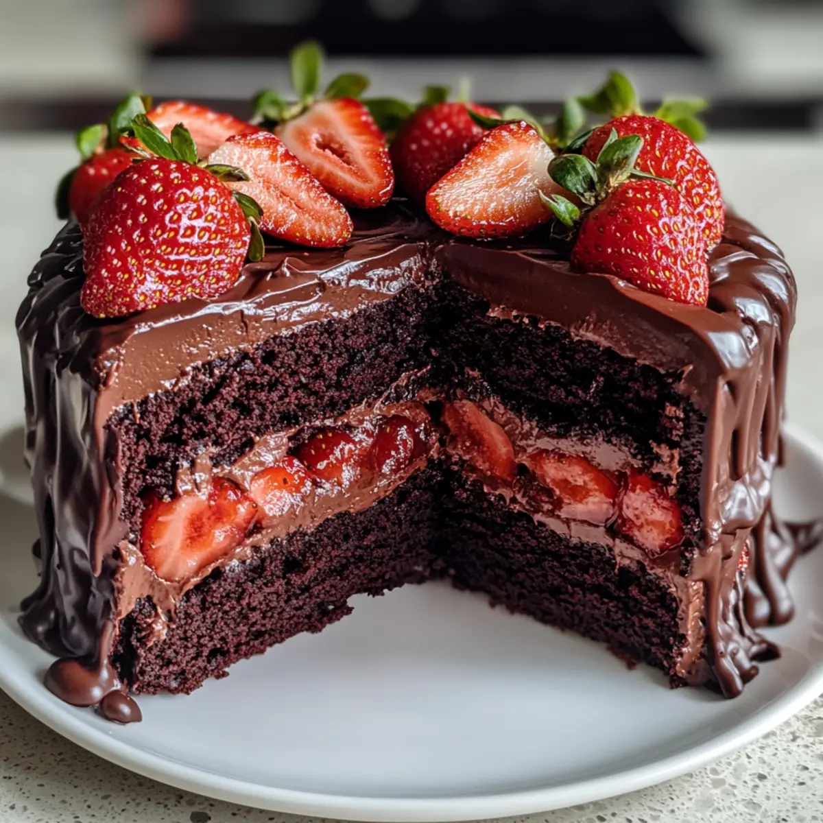 Erdbeer Schokoladen Shell