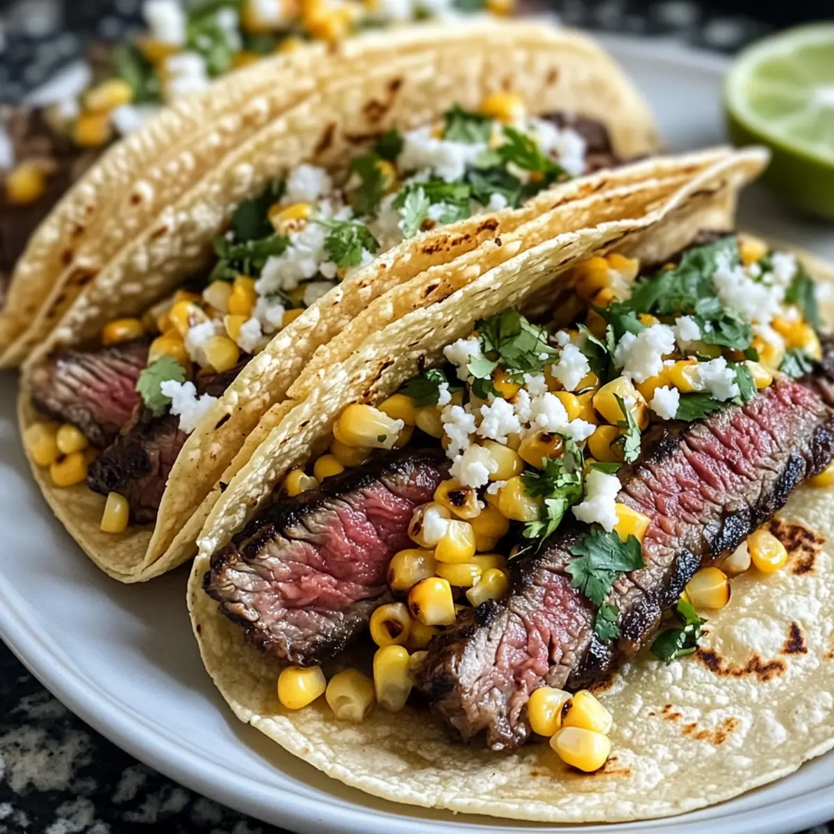Grilled Elote Steak Tacos Recipe rsheki