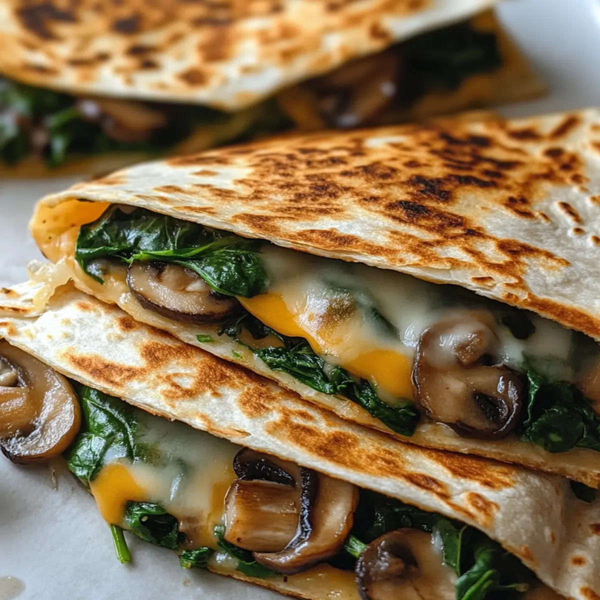 KA¤se Spinat Pilz Quesadillas ptvbpj