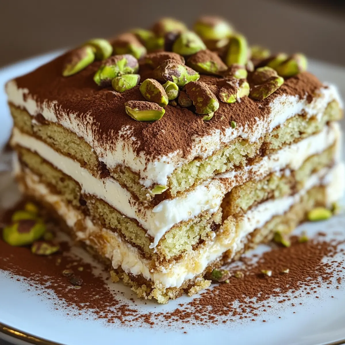 Pistazien-Tiramisu
