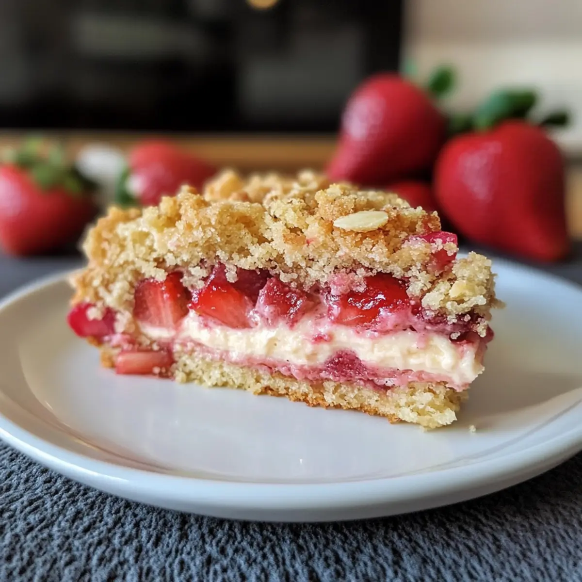 Erdbeer Rhabarber Kuchen