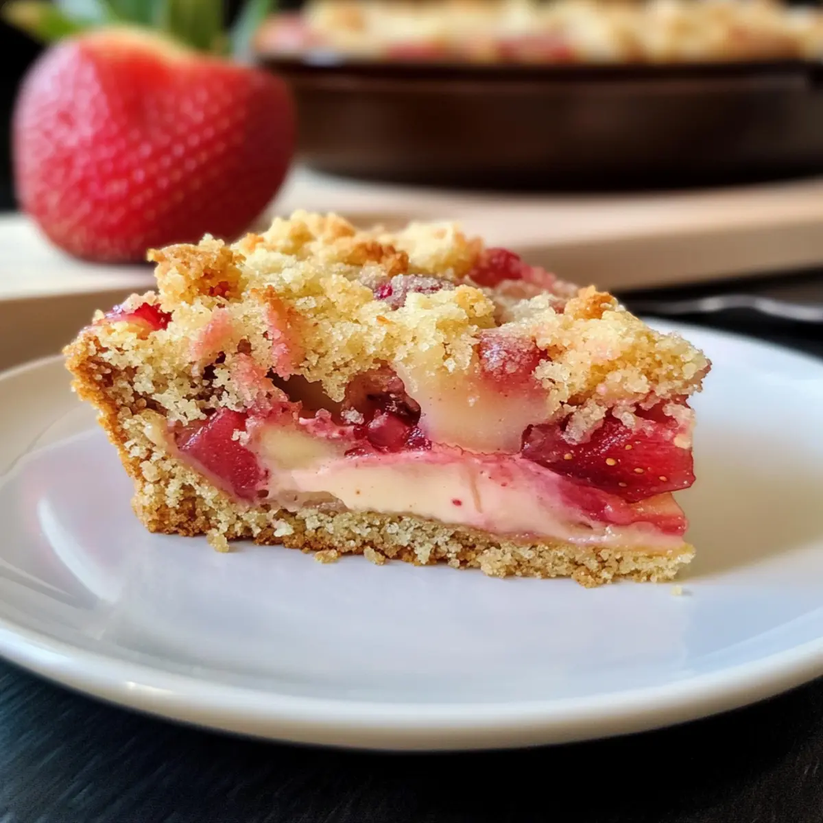 Erdbeer Rhabarber Kuchen iylmeb