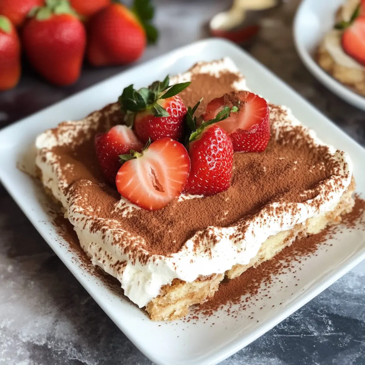 Erdbeer Tiramisu dius91