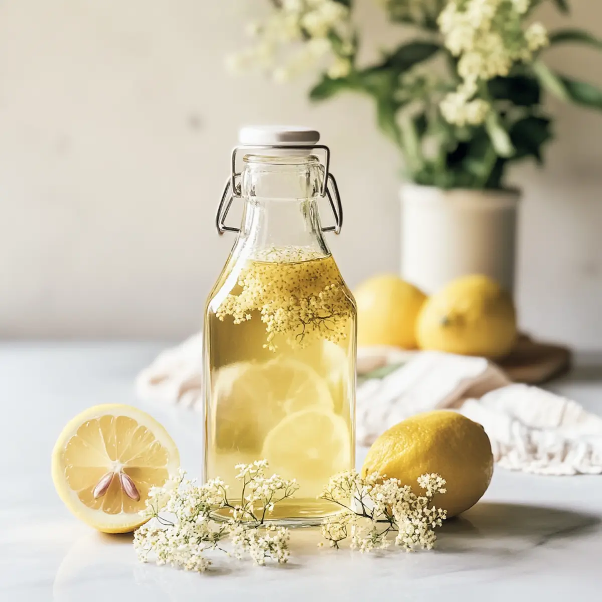 HolunderblA¼tensirup mmjzvz