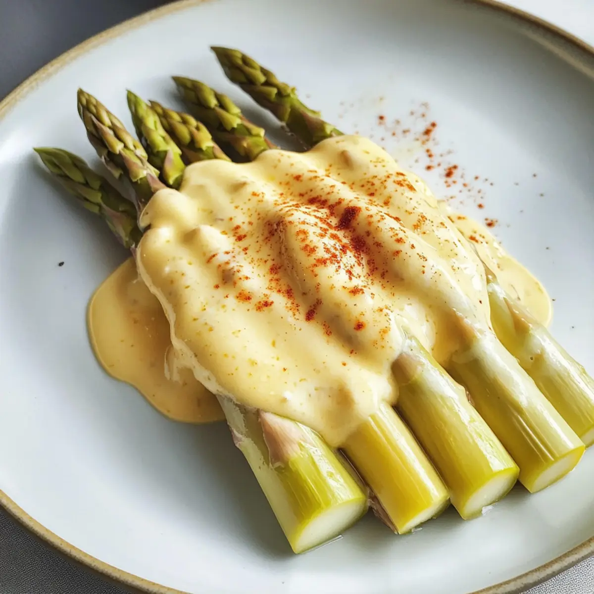Spargel mit Sauce Hollandaise ktlrrr