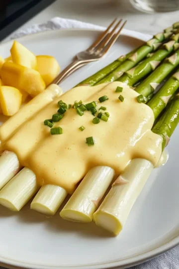 Spargel mit Sauce Hollandaise