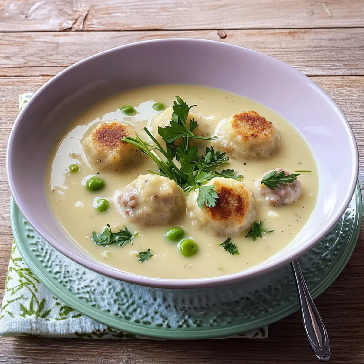 Spargelcremesuppe