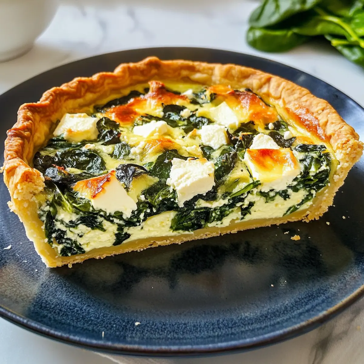 Spinat Quiche p4owds