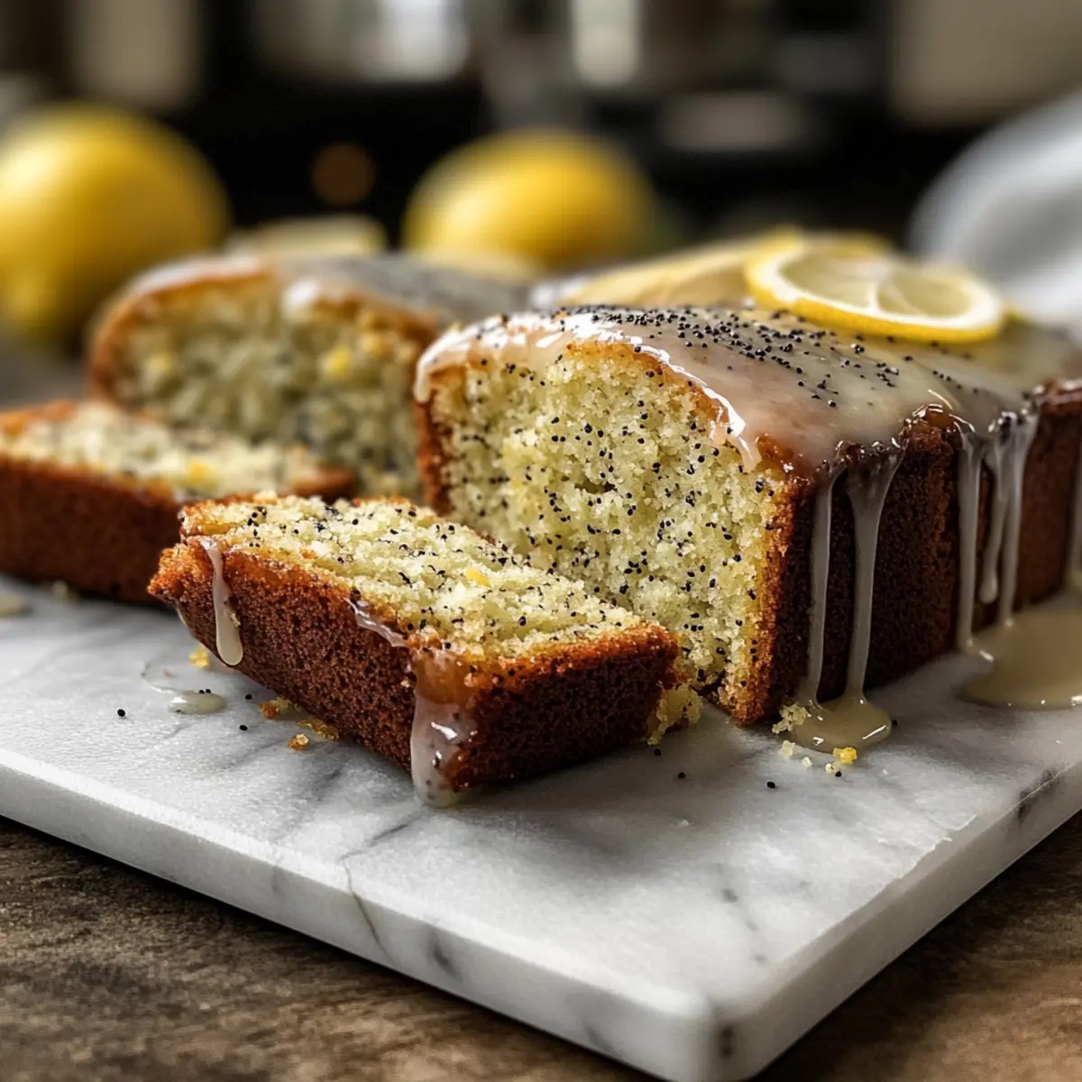 Zitronen Mohn Kuchen swefwz