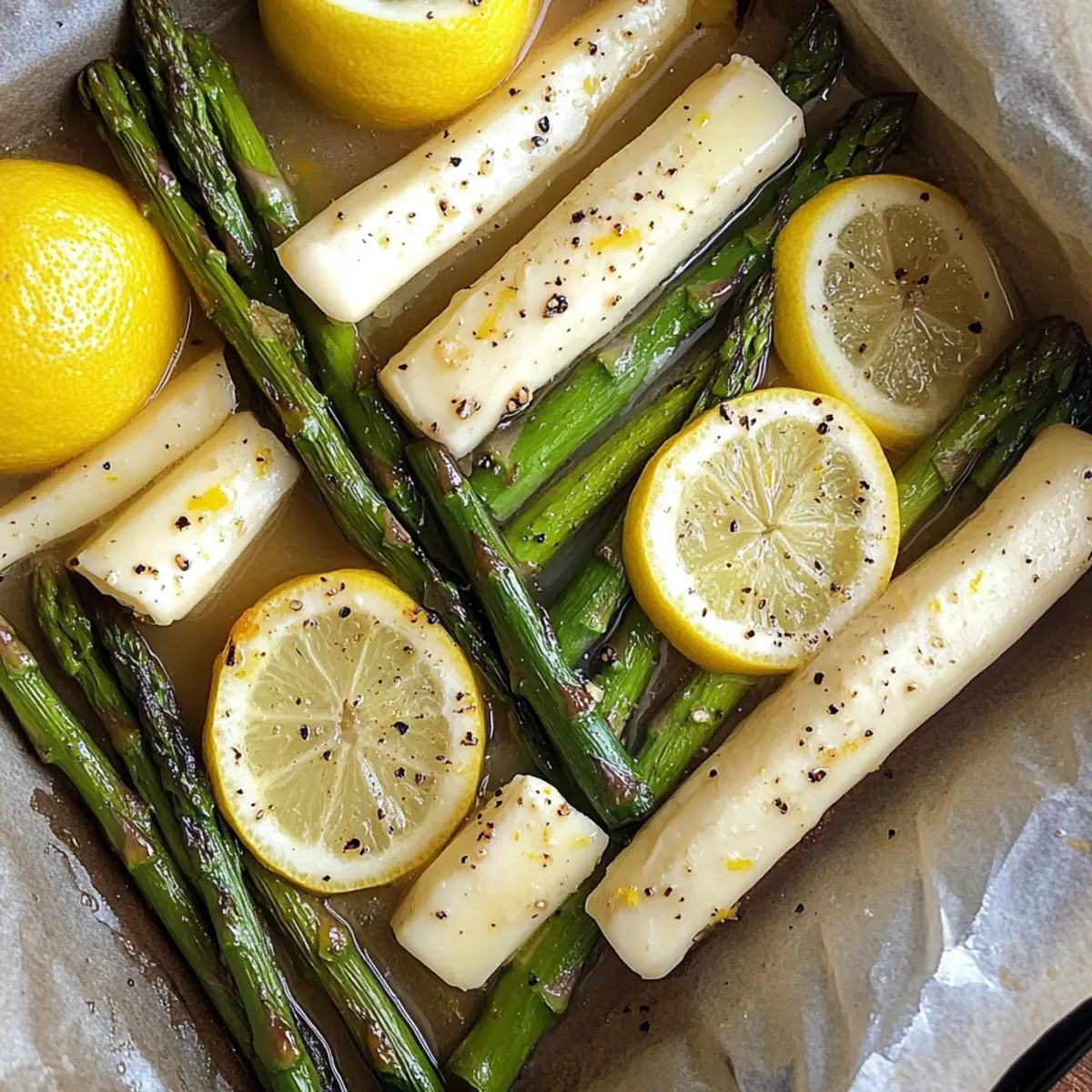 Spargel aus dem Ofen