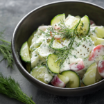 Ofenkartoffeln mit Kräuterquark – einfach, knusprig und cremig
