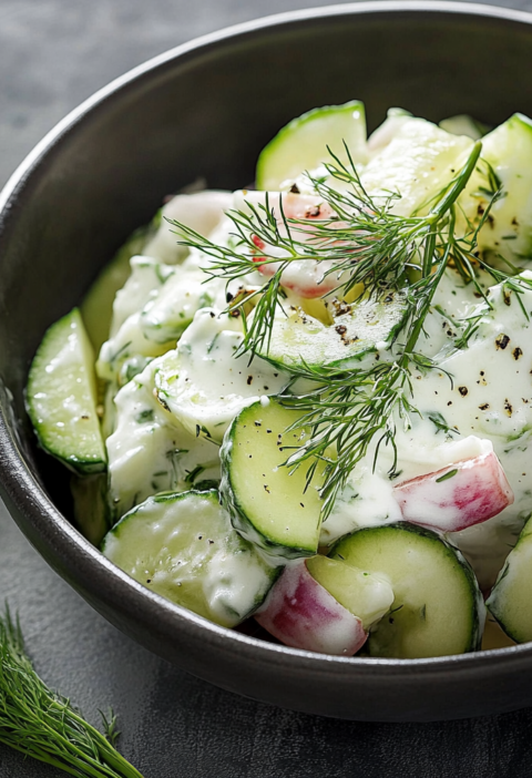 Gurken Salat Rezept für Frische im Sommer
