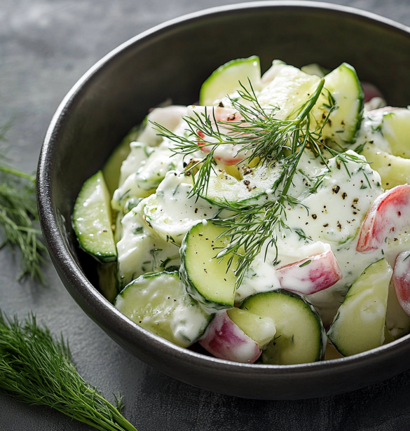 Gurken Salat Rezept für Frische im Sommer