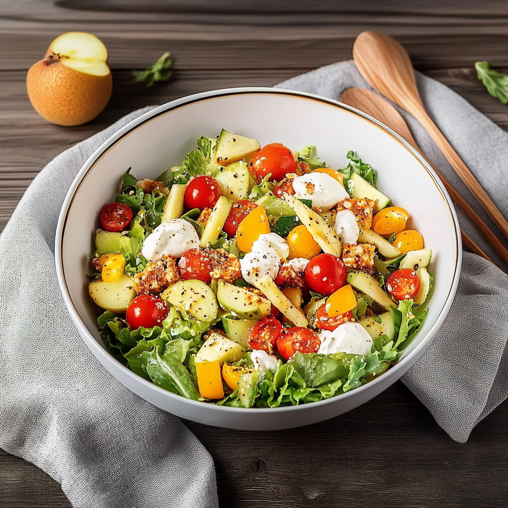 Erfrischende Salat rezepte mit Mozzarella und Aprikosen 2 Erfrischende Salat rezepte mit Mozzarella und Aprikosen