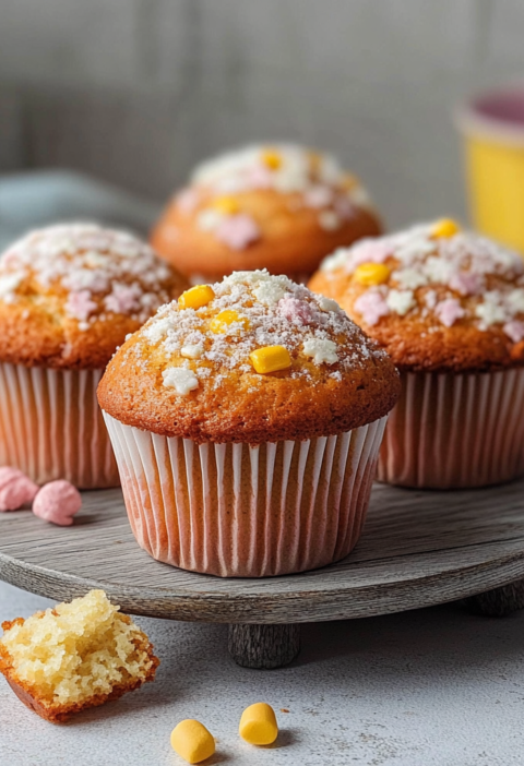 Muffins Kindergeburtstag Rezept mit Glasur
