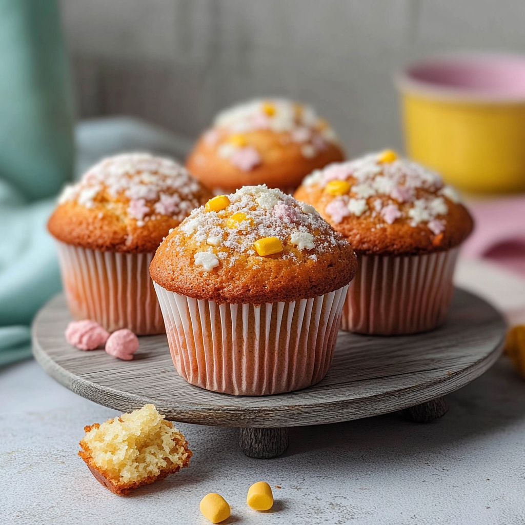 Muffins Kindergeburtstag Rezept mit Glasur 2 Muffins Kindergeburtstag Rezept mit Glasur