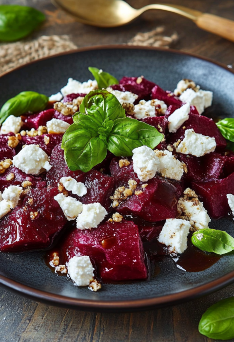 Rote Beete Salat mit Feta: Der perfekte Geschmackskick