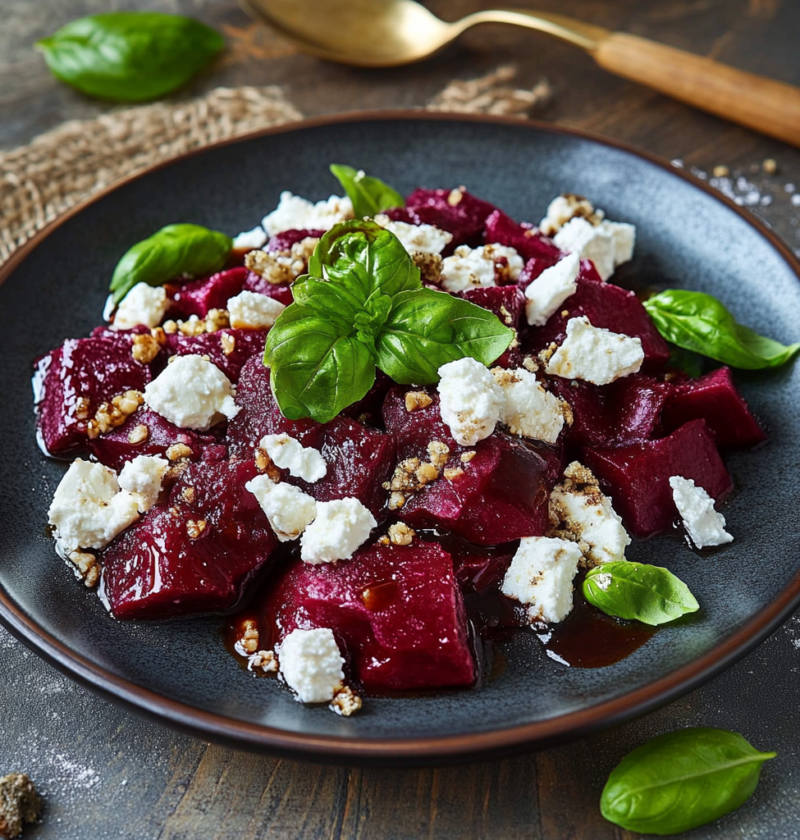 Rote Beete Salat mit Feta: Der perfekte Geschmackskick