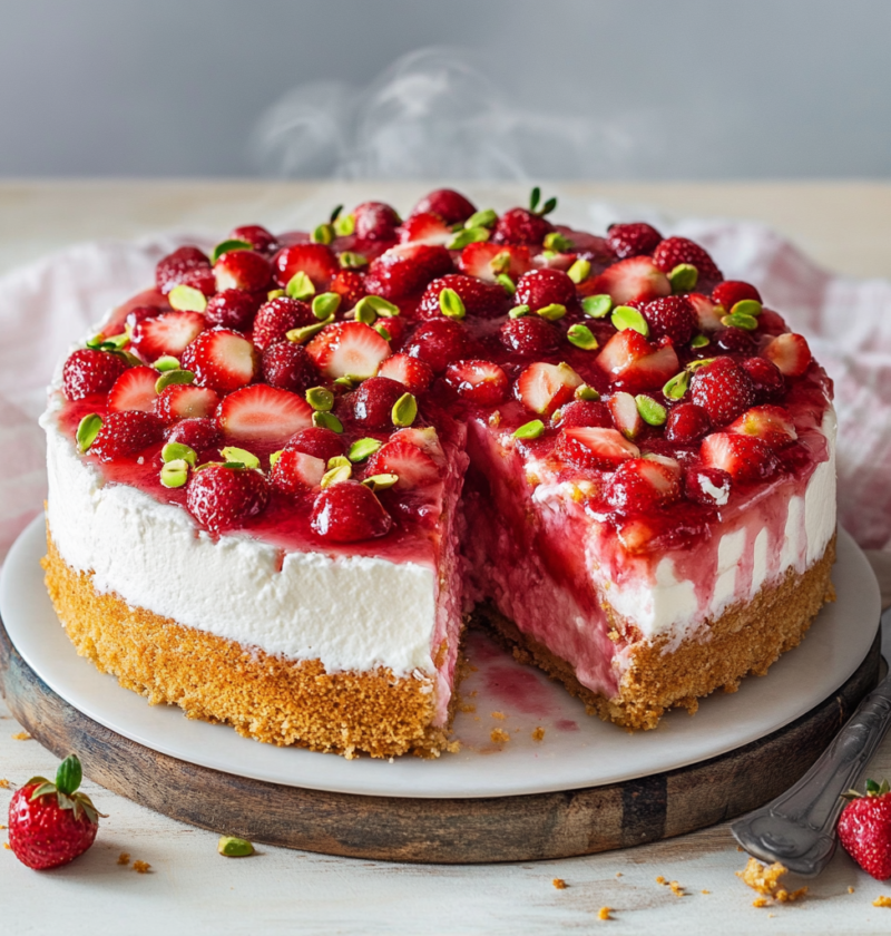 Erdbeer Sahne Torte Einfach Backen