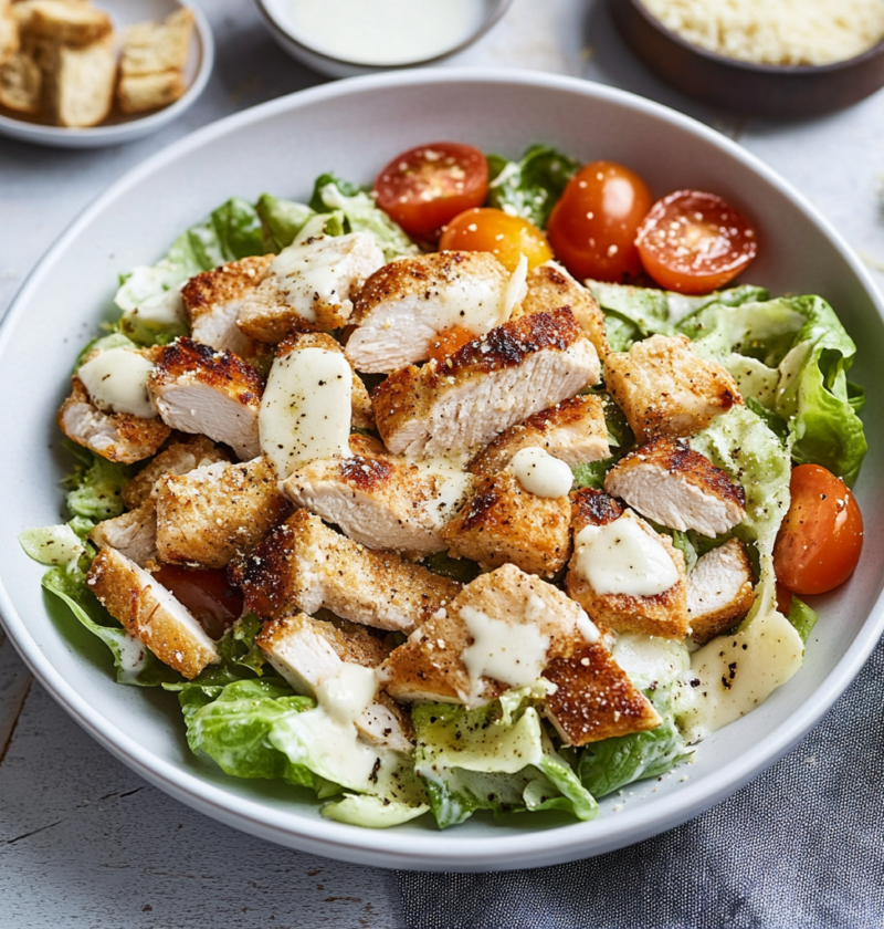 Bestes Chicken Caesar Salat Rezept – Frisch & Schnell zubereitet 8 Bestes Chicken Caesar Salat Rezept – Frisch & Schnell zubereitet