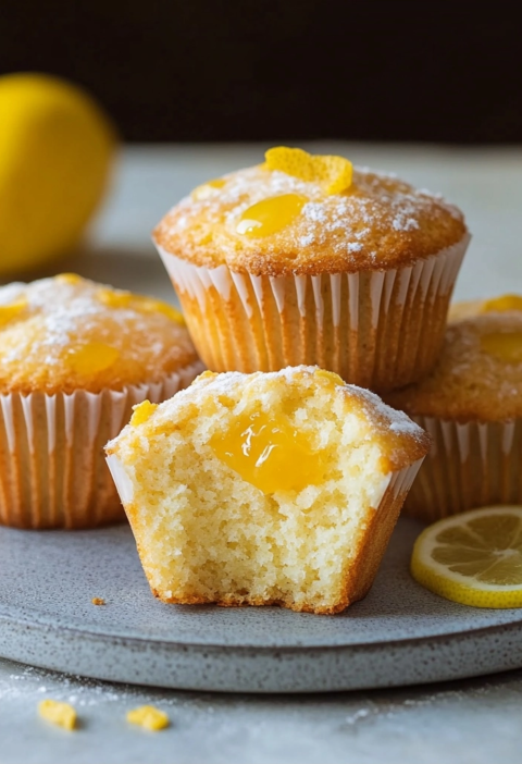 Zitronen Muffins