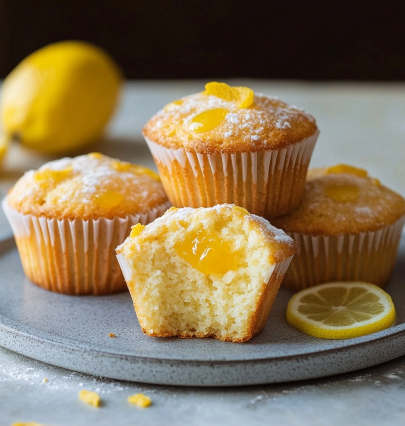 Zitronen Muffins