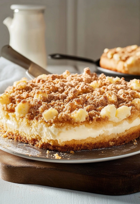 Ein tolles Pudding-Streuselkuchen