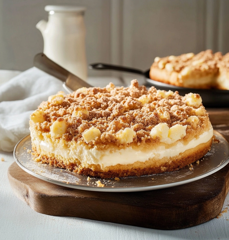 Ein tolles Pudding-Streuselkuchen